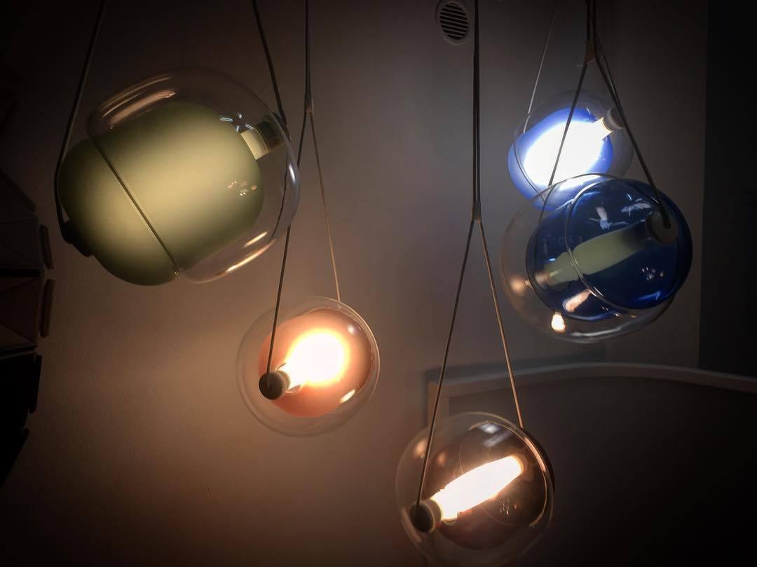 Ovexa Contemporary Glass Pendant Light-Neutral Decor