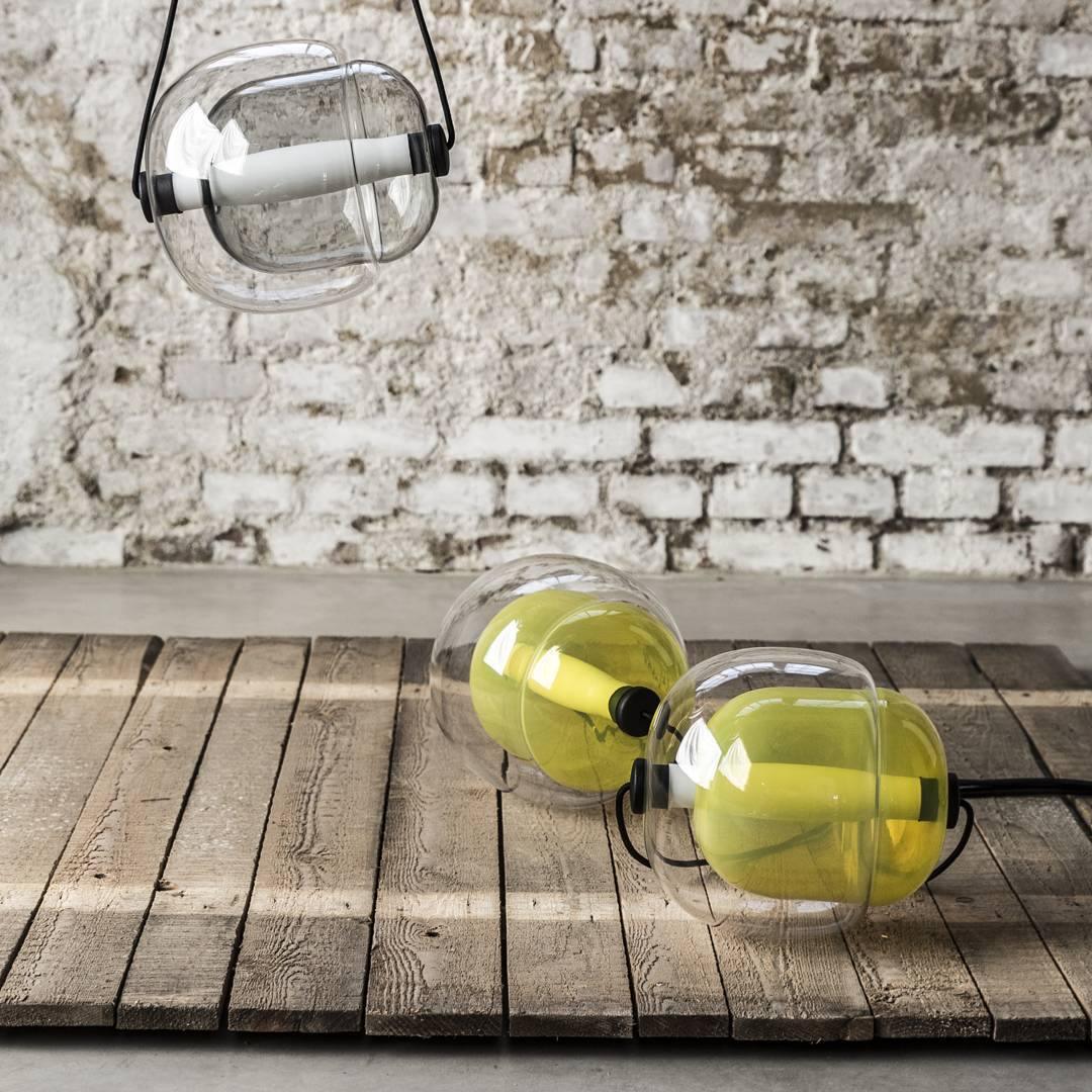 Ovexa Contemporary Glass Pendant Light-Neutral Decor