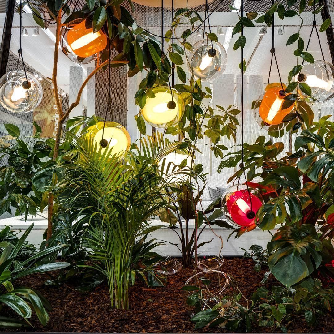 Ovexa Contemporary Glass Pendant Light-Neutral Decor