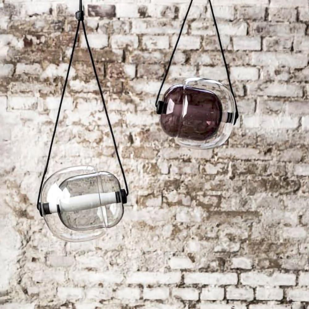 Ovexa Contemporary Glass Pendant Light-Neutral Decor
