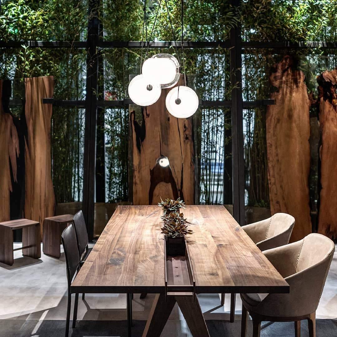Ovexa Contemporary Glass Pendant Light-Neutral Decor