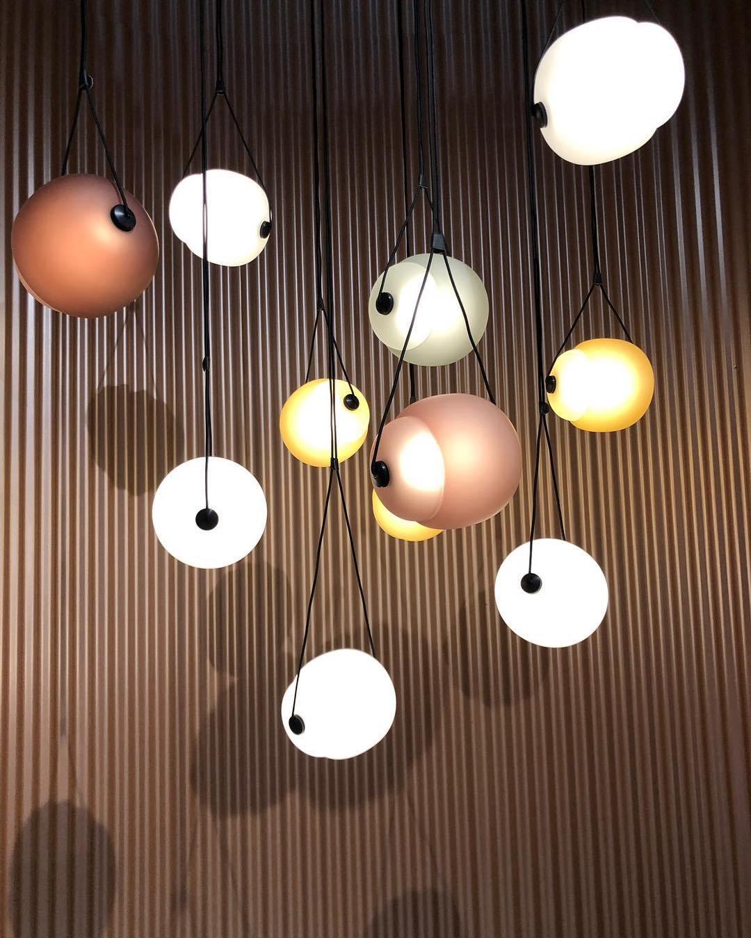 Ovexa Contemporary Glass Pendant Light-Neutral Decor