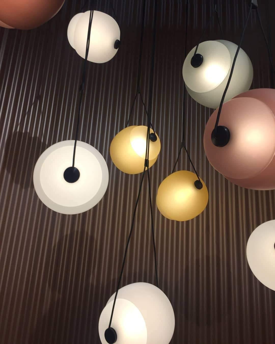 Ovexa Contemporary Glass Pendant Light-Neutral Decor