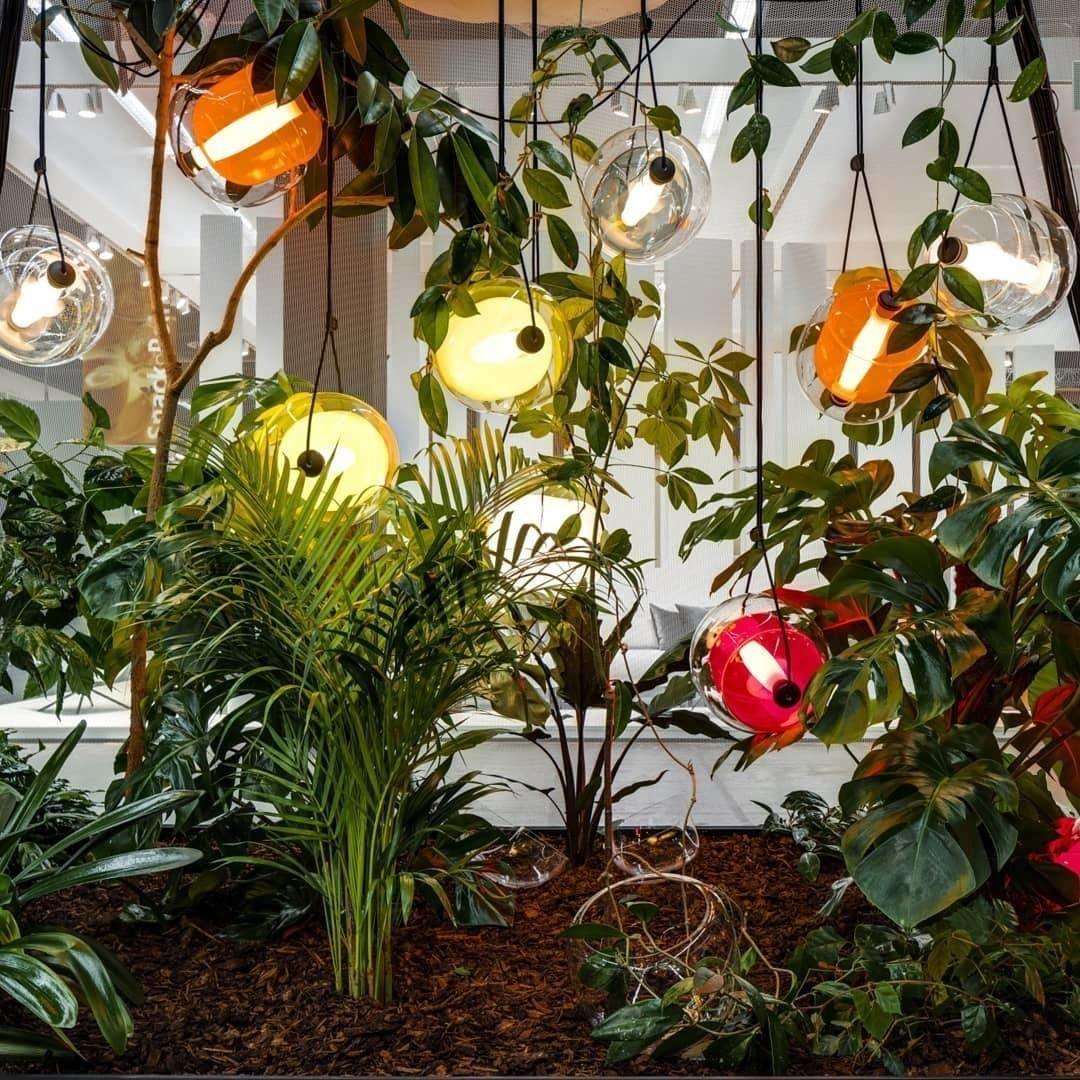 Ovexa Contemporary Glass Pendant Light-Neutral Decor