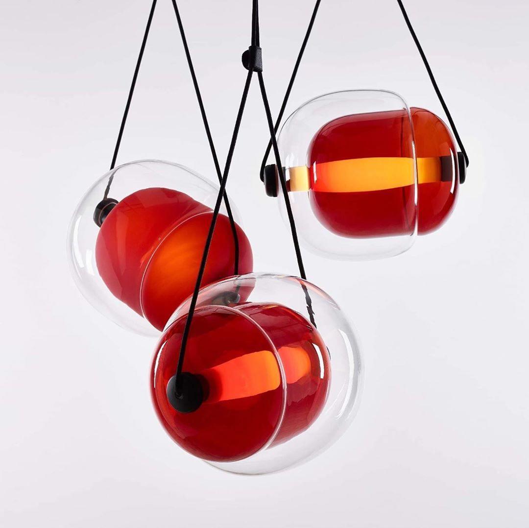 Ovexa Contemporary Glass Pendant Light-Neutral Decor