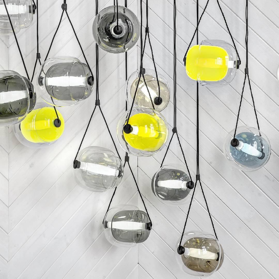 Ovexa Contemporary Glass Pendant Light-Neutral Decor