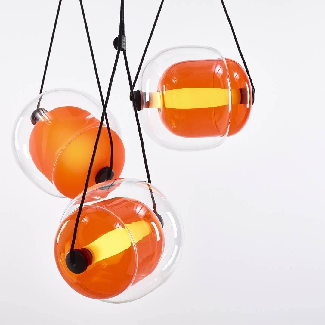 Ovexa Contemporary Glass Pendant Light-Neutral Decor