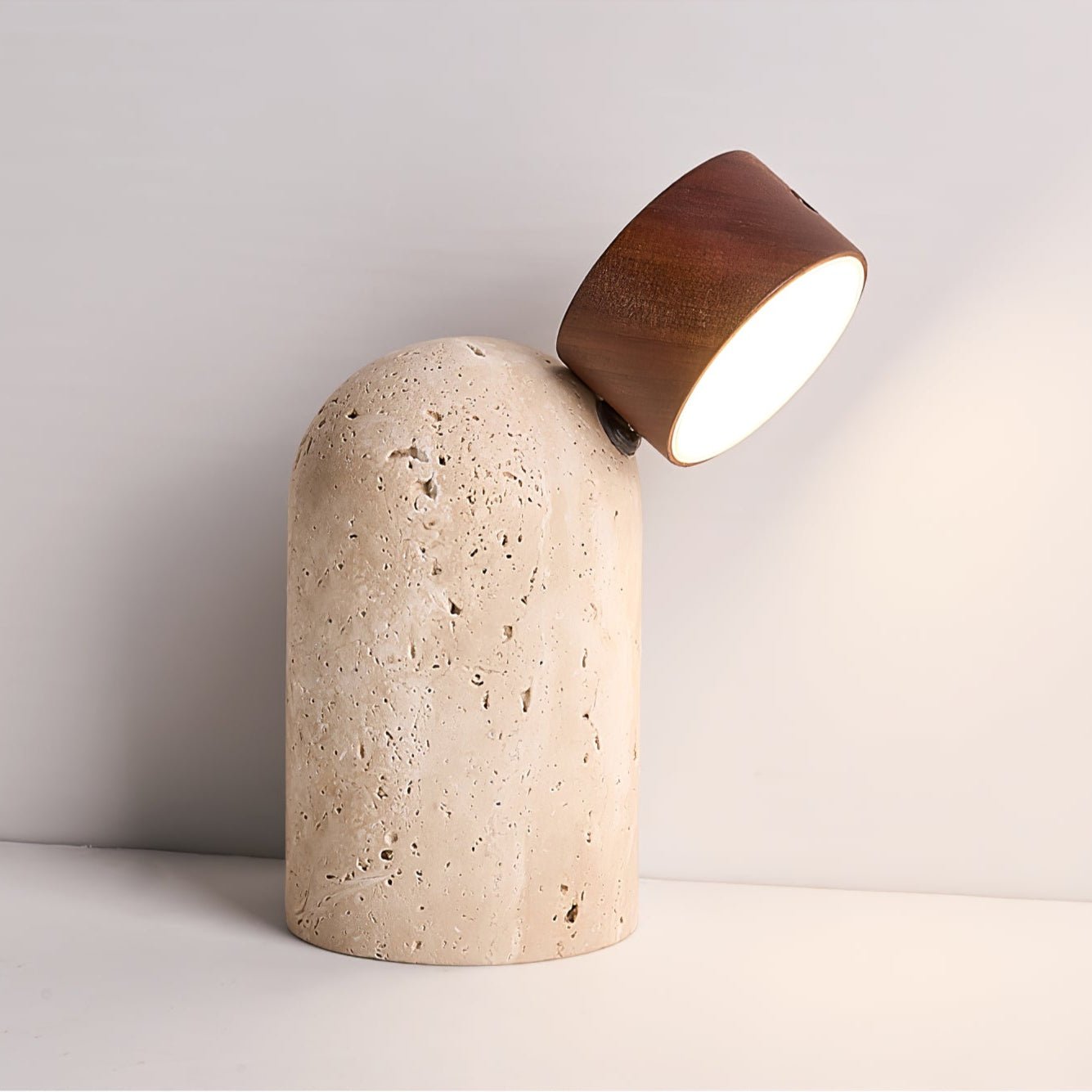 Yorvik Stone Table Lamp-Neutral Decor