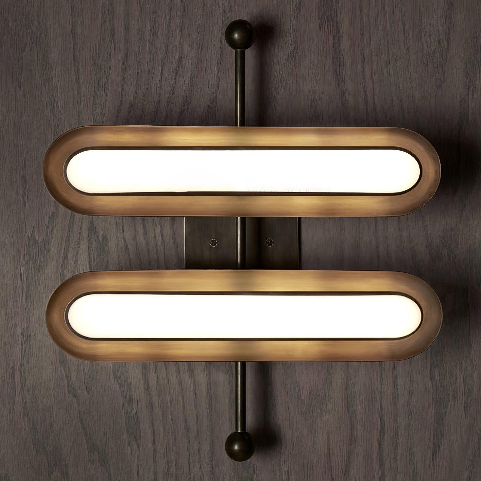 Seveno Acrylic Industrial Wall Lamp-Neutral Decor