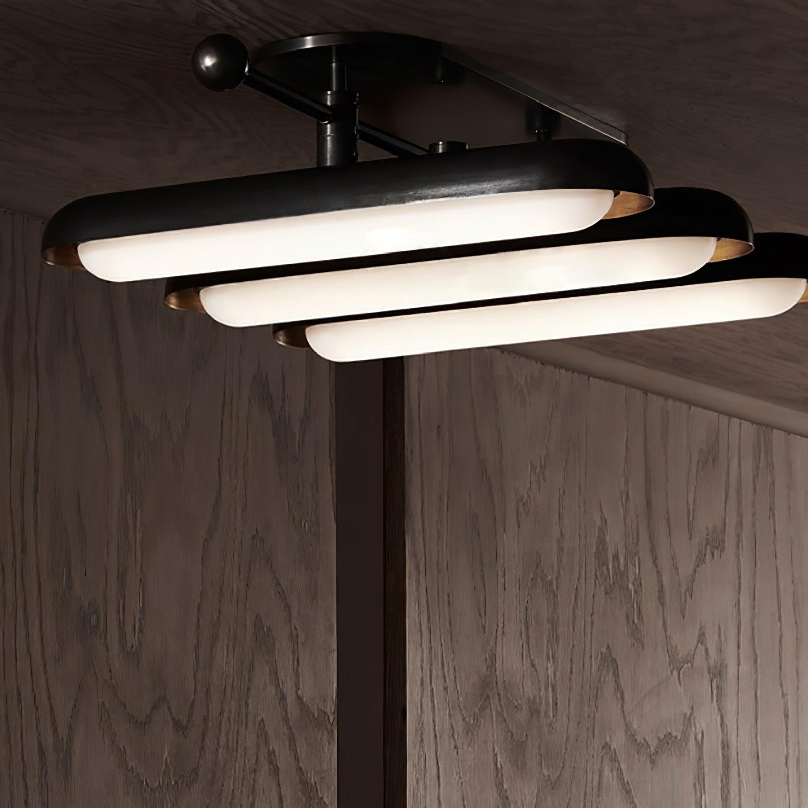 Seveno Acrylic Industrial Wall Lamp-Neutral Decor