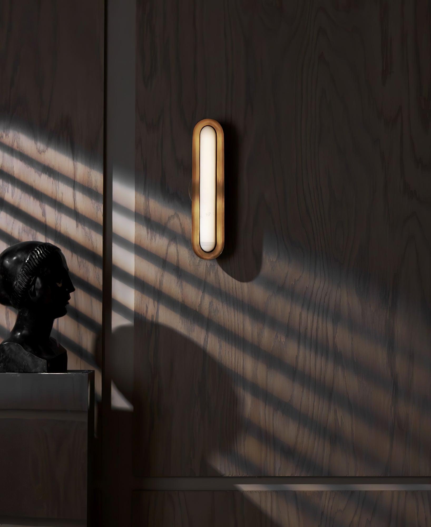 Seveno Acrylic Industrial Wall Lamp-Neutral Decor