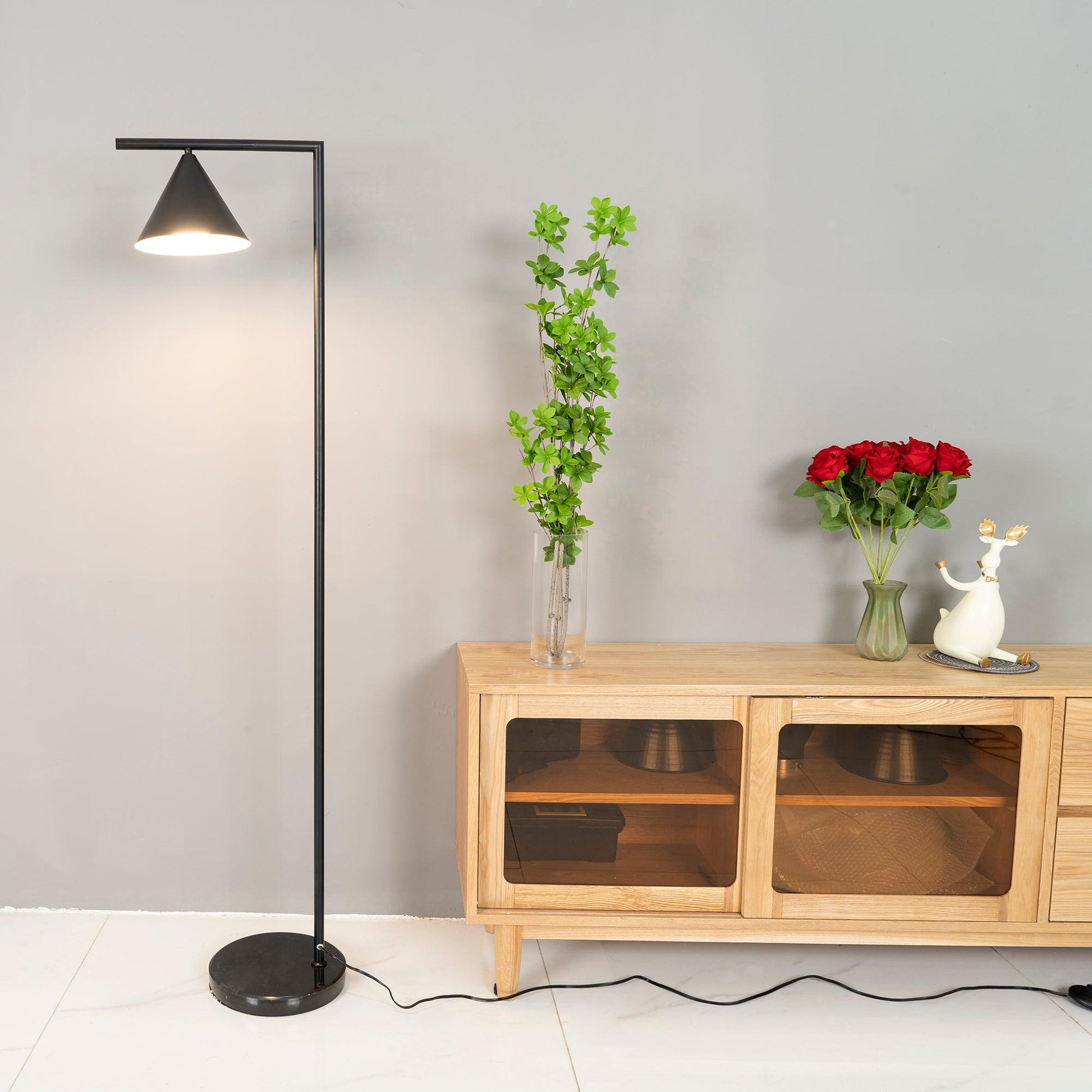 Nell Minimalist Floor Lamp-Neutral Decor