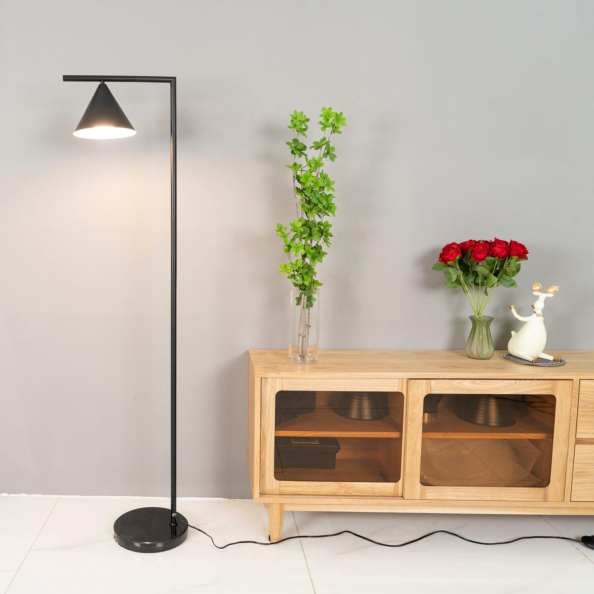 Nell Minimalist Floor Lamp-Neutral Decor