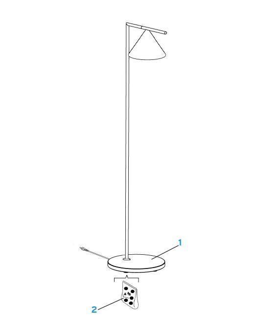 Nell Minimalist Floor Lamp-Neutral Decor