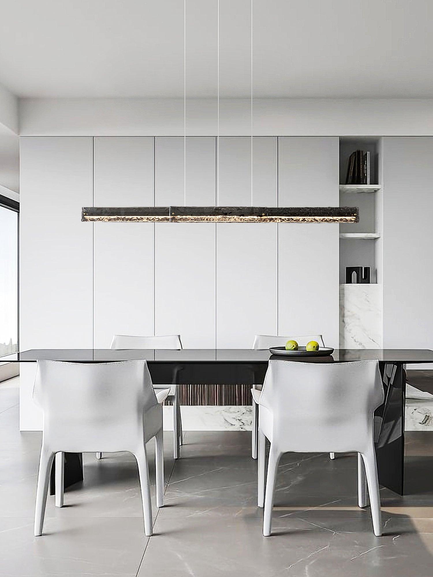 Welsey Linear Modern Pendant Light-Neutral Decor