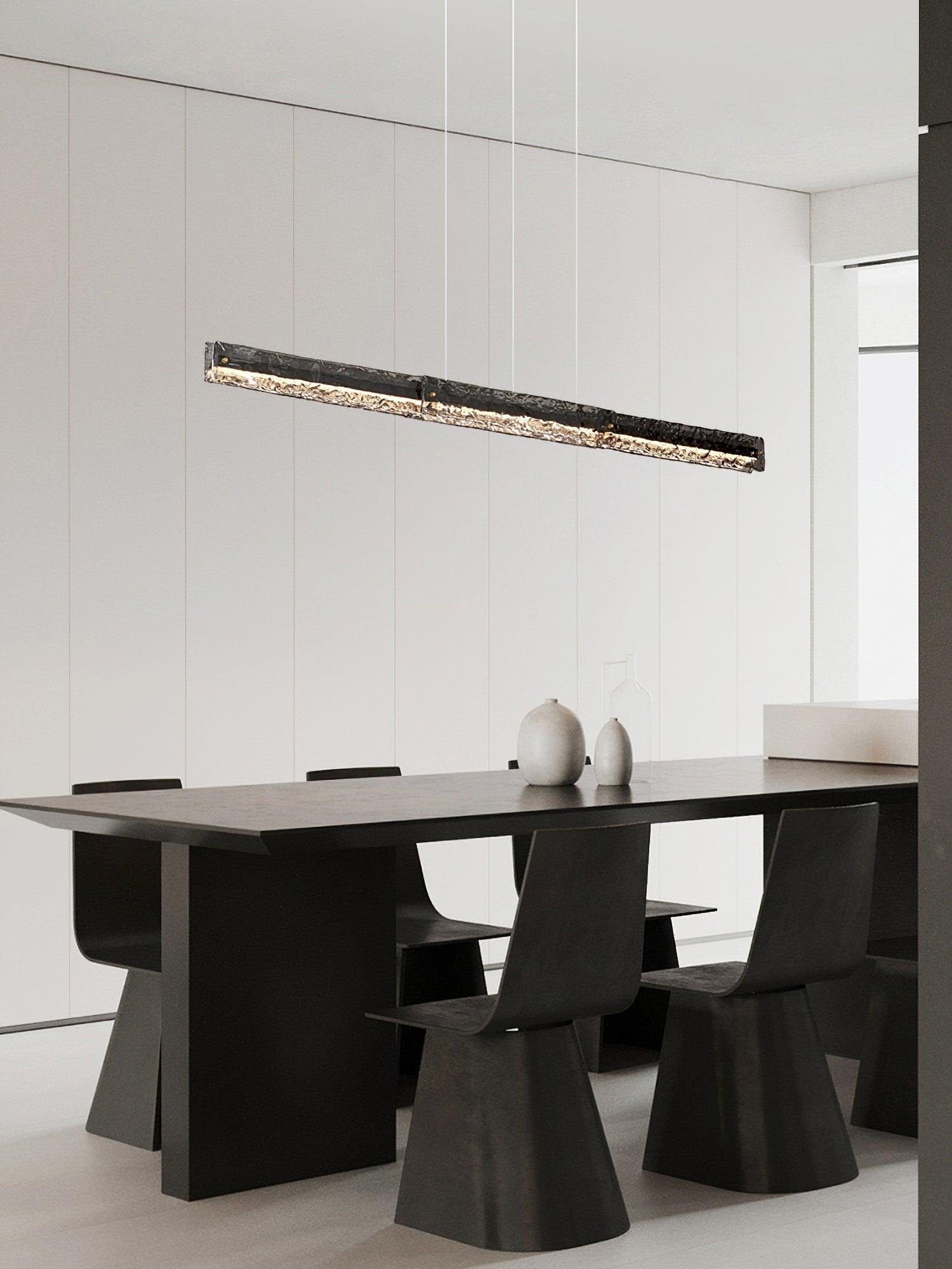 Welsey Linear Modern Pendant Light-Neutral Decor