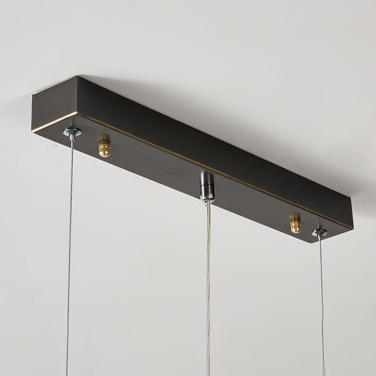 Welsey Linear Modern Pendant Light-Neutral Decor