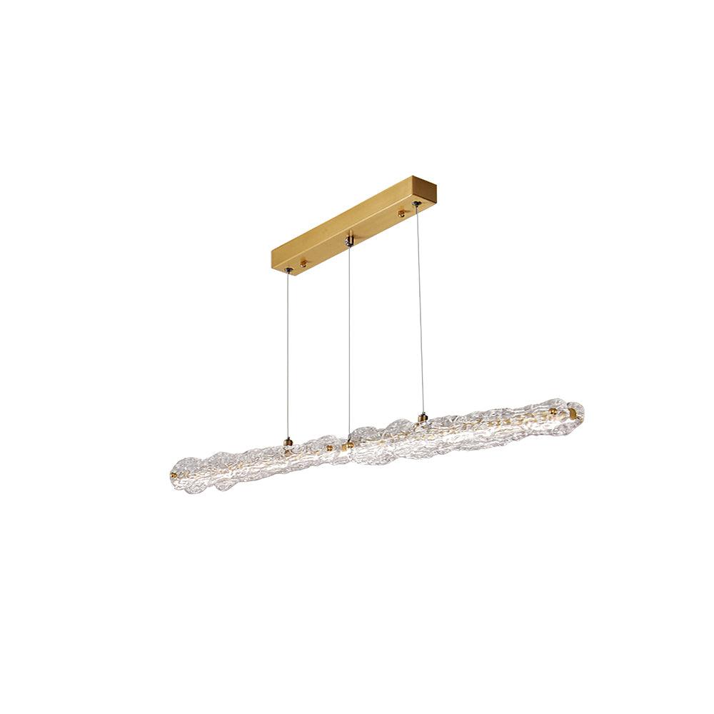 Welsey Linear Modern Pendant Light-Neutral Decor