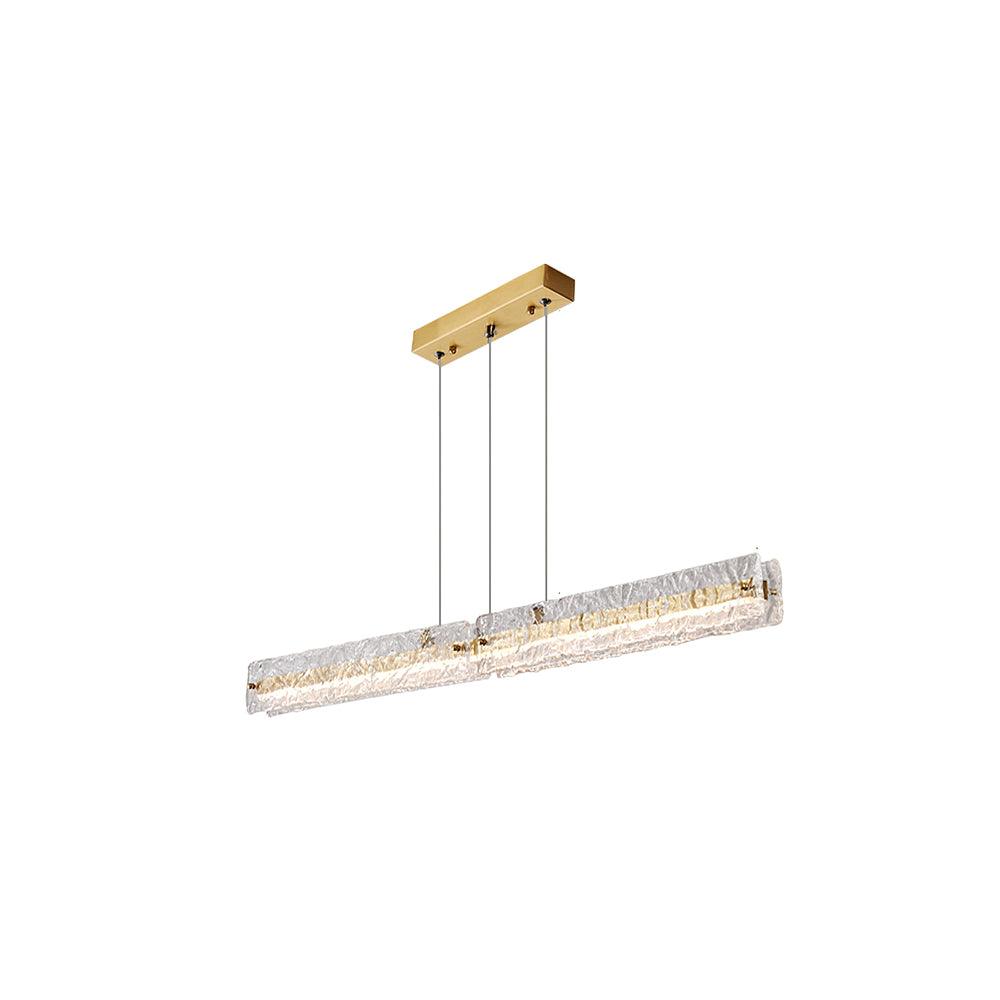 Welsey Linear Modern Pendant Light-Neutral Decor