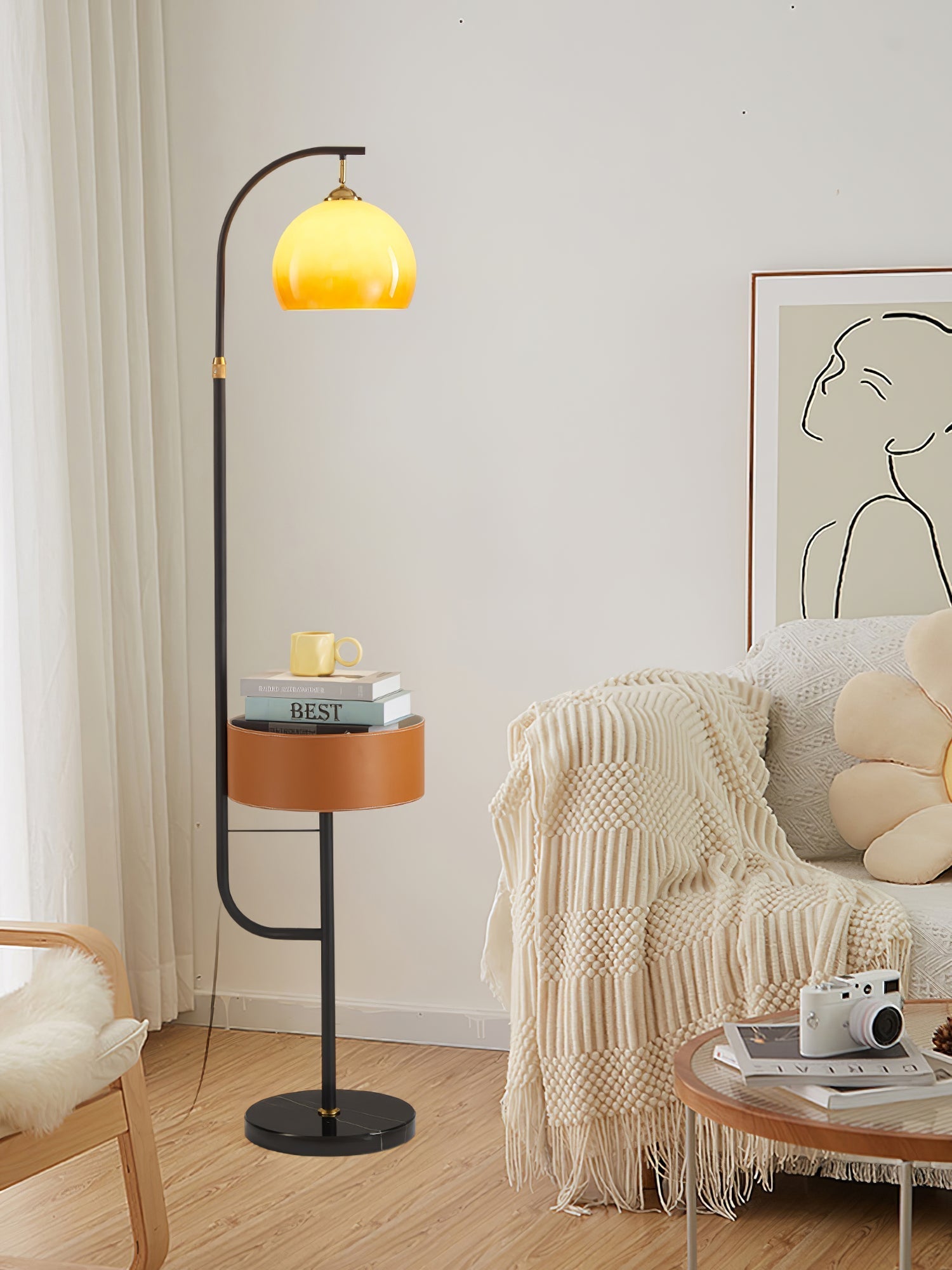 Ulraeil Retro Glass Wall Light-Neutral Decor