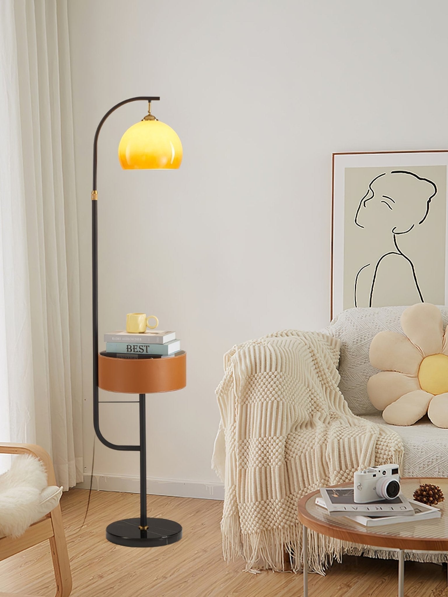 Ulraeil Retro Glass Wall Light-Neutral Decor