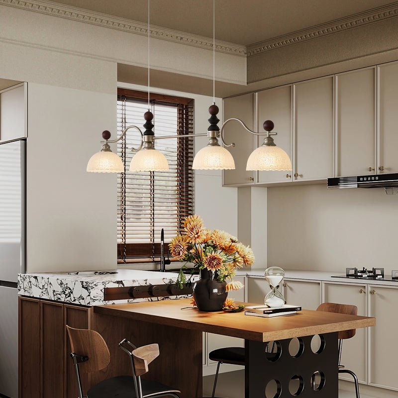 Ivvinisra Elegance Vintage Island Wood Pendant Light-Neutral Decor