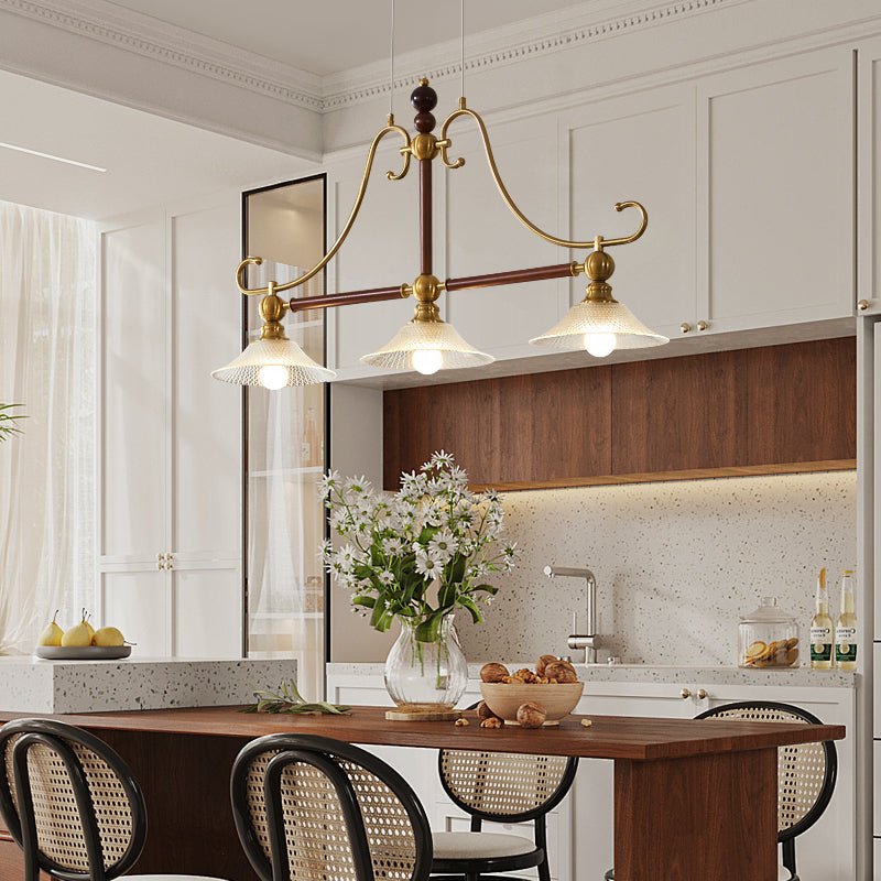 Ivvinisra Elegance Vintage Island Wood Pendant Light-Neutral Decor