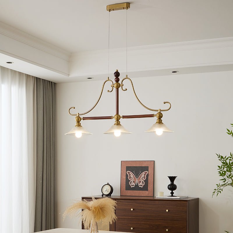Ivvinisra Elegance Vintage Island Wood Pendant Light-Neutral Decor