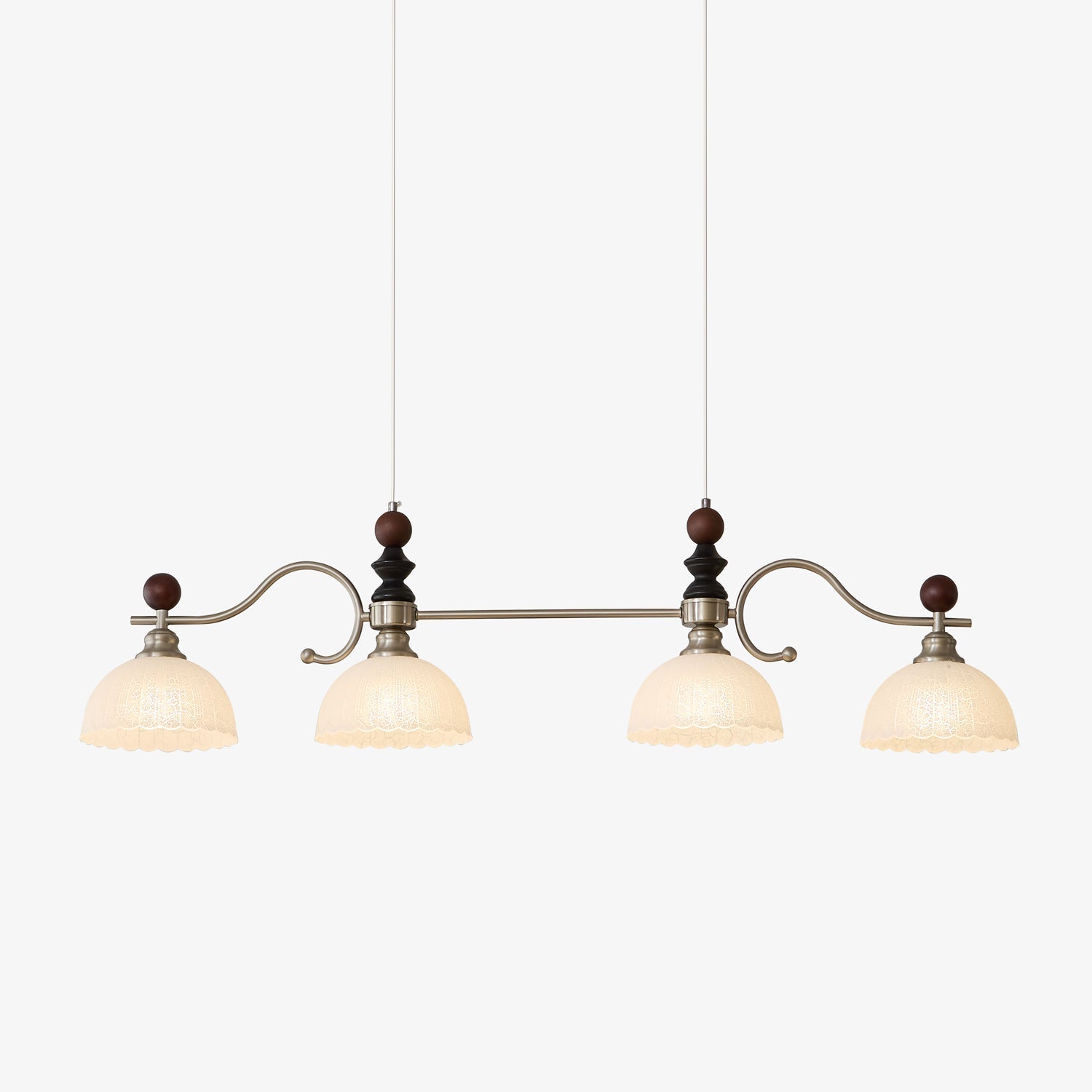 Ivvinisra Elegance Vintage Island Wood Pendant Light-Neutral Decor