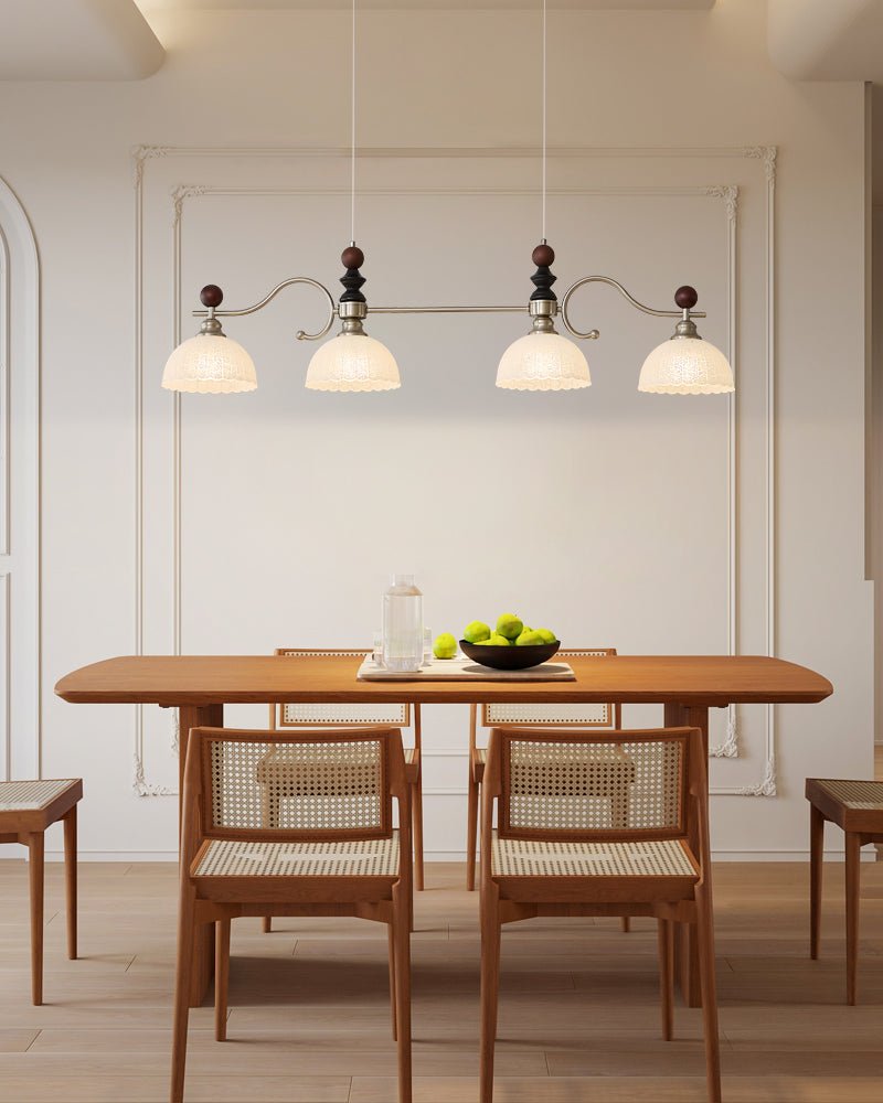 Ivvinisra Elegance Vintage Island Wood Pendant Light-Neutral Decor