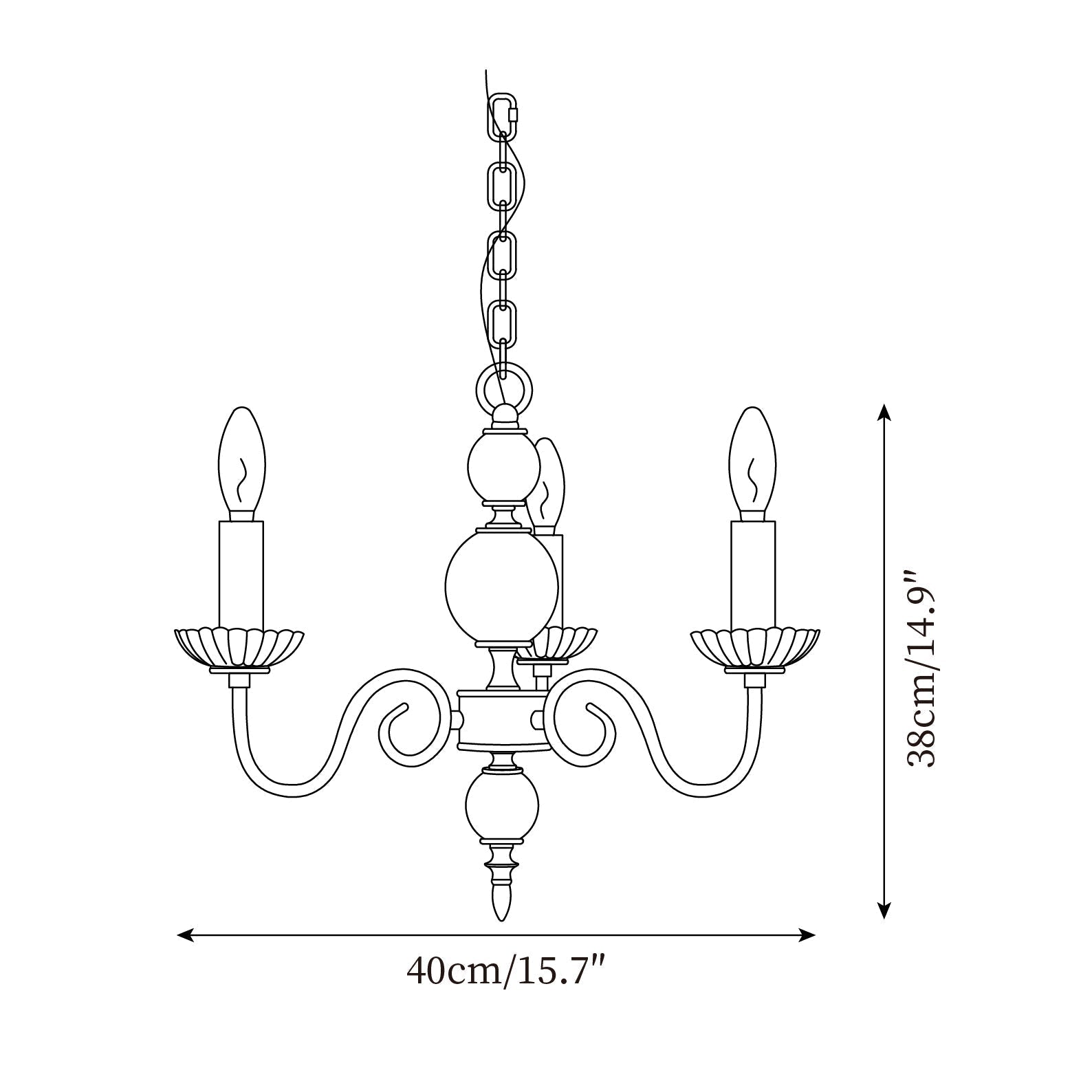 Tilca Chandelier