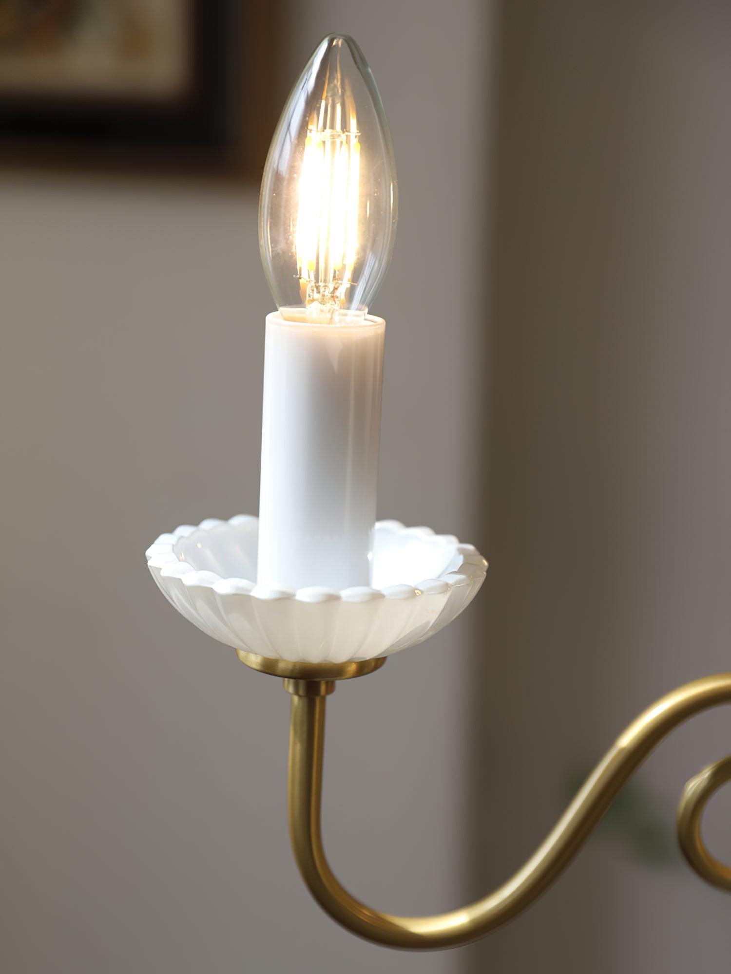 Lustra Chandelier Carlita Gold Modern Five-Armed-Neutral Decor