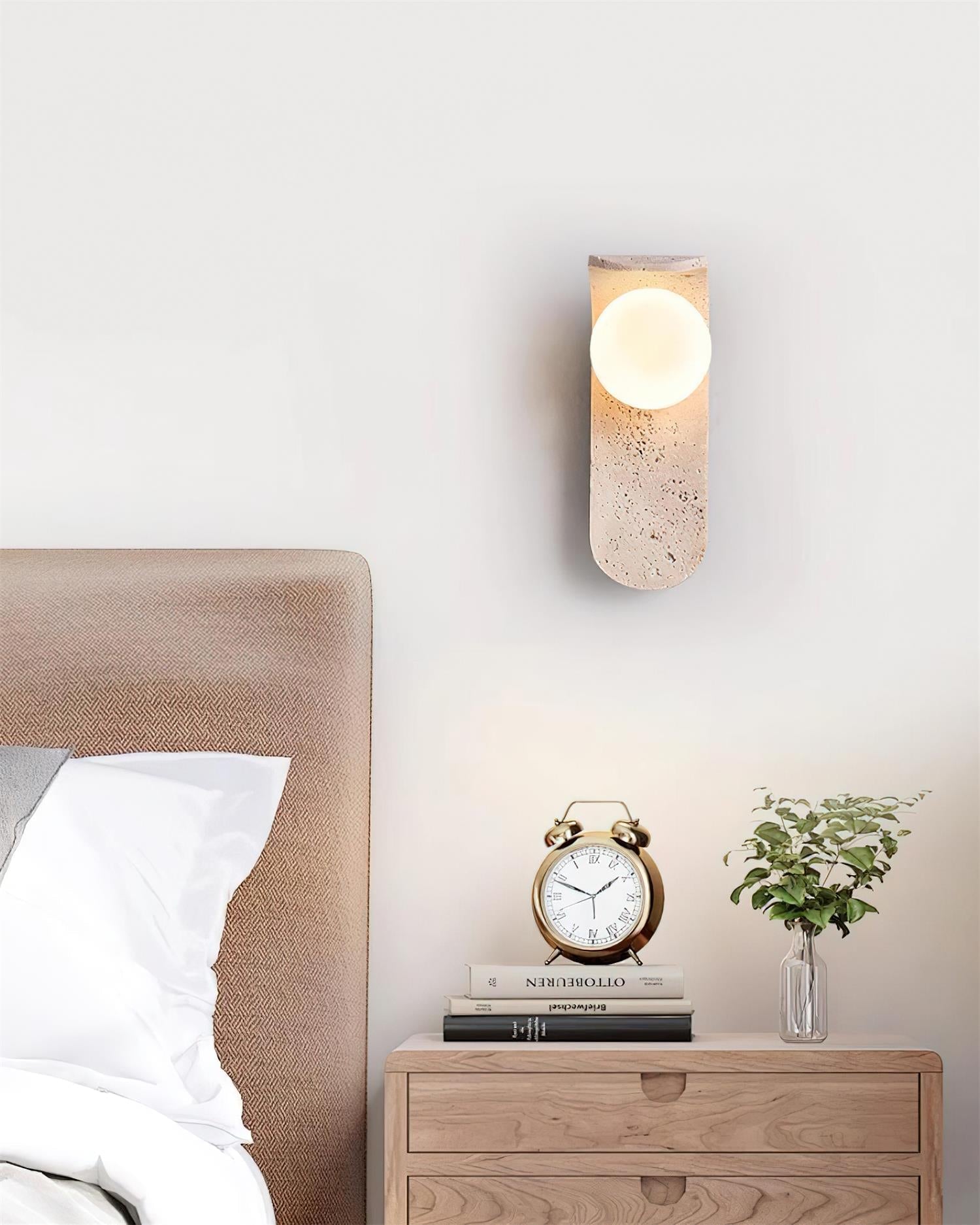 Terra Travertine Wall Lamp