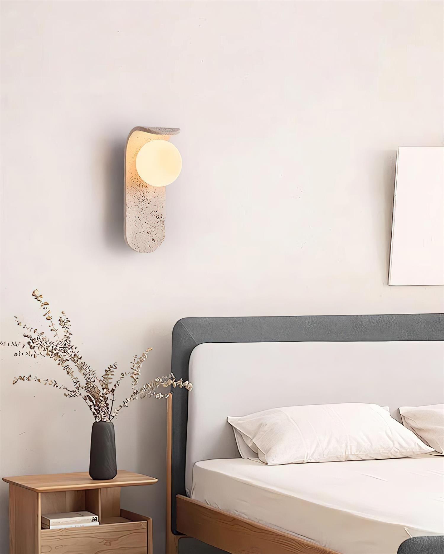 Terra Travertine Wall Lamp