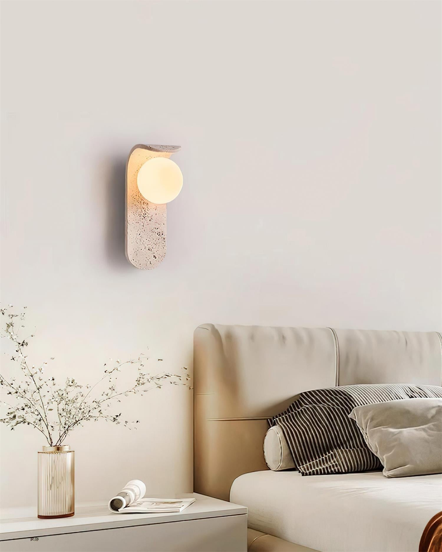 Terra Travertine Wall Lamp