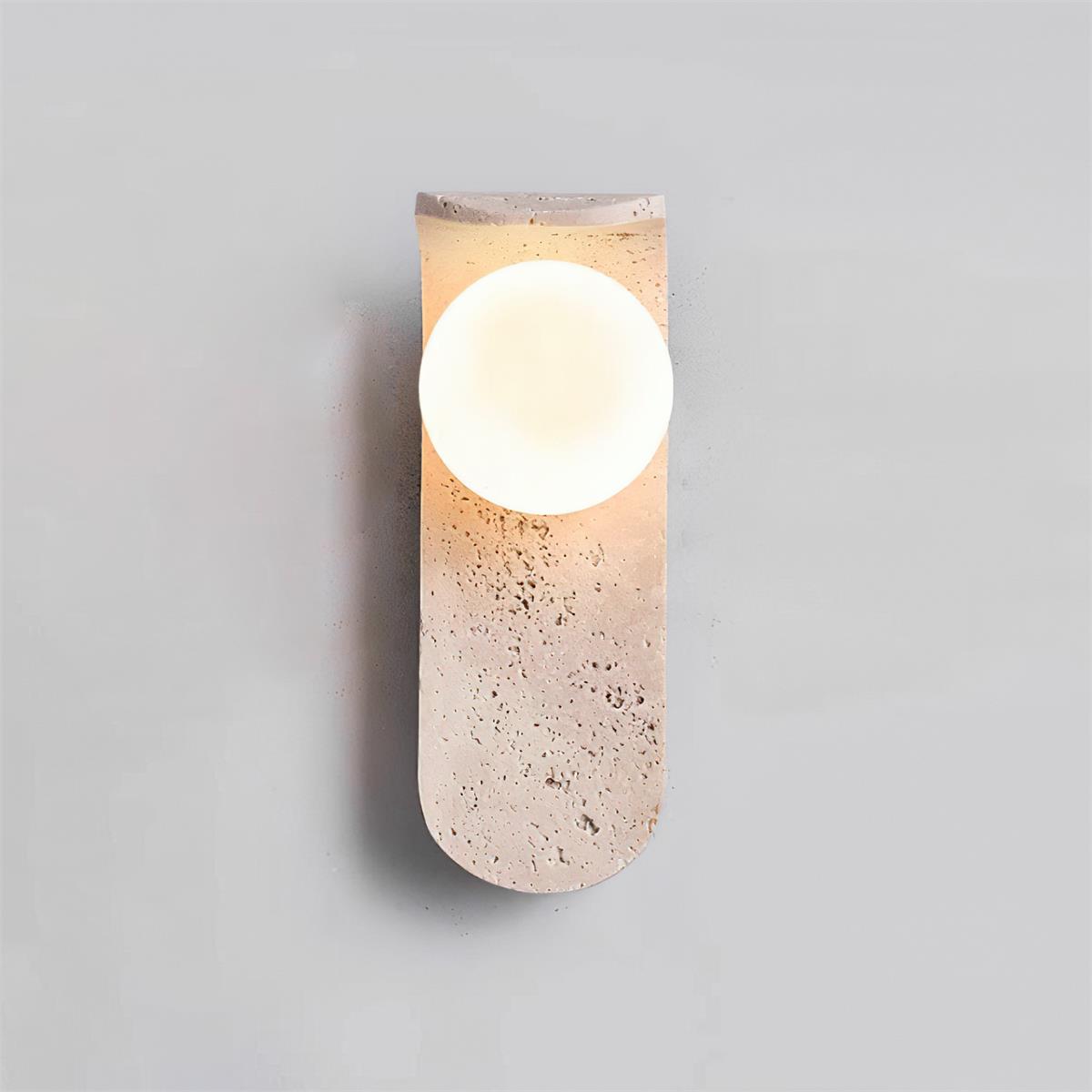 Terra Travertine Wall Lamp