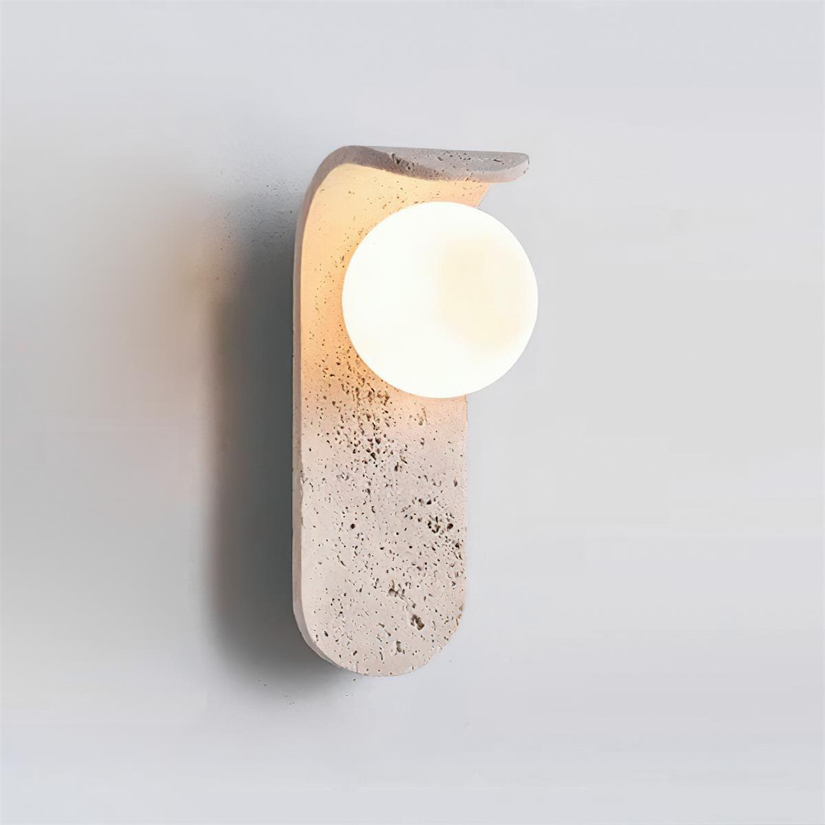 Terra Travertine Wall Lamp