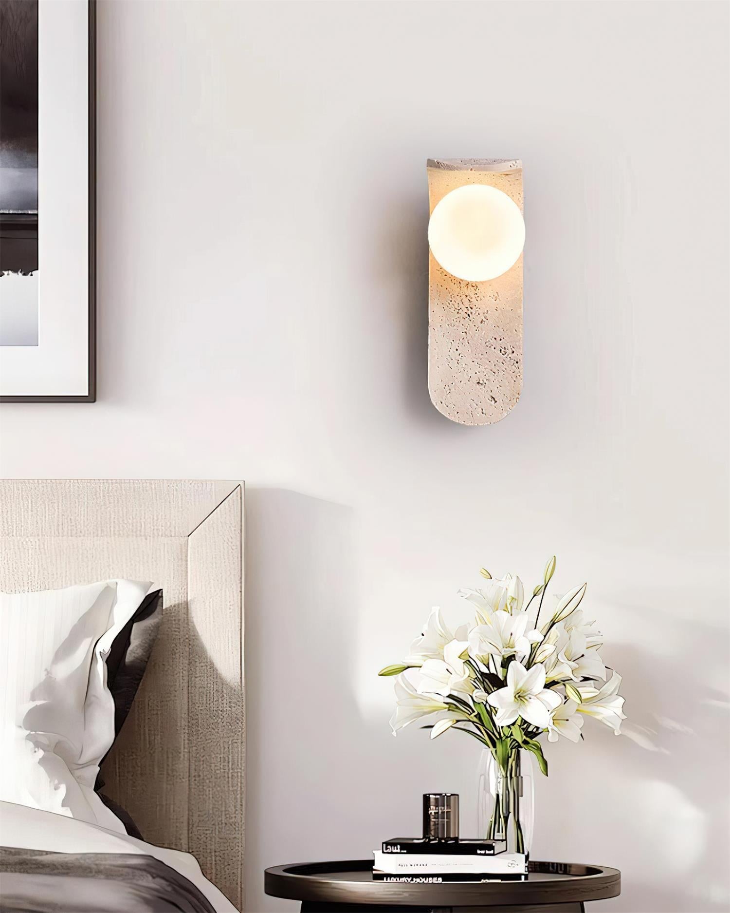 Terra Travertine Wall Lamp