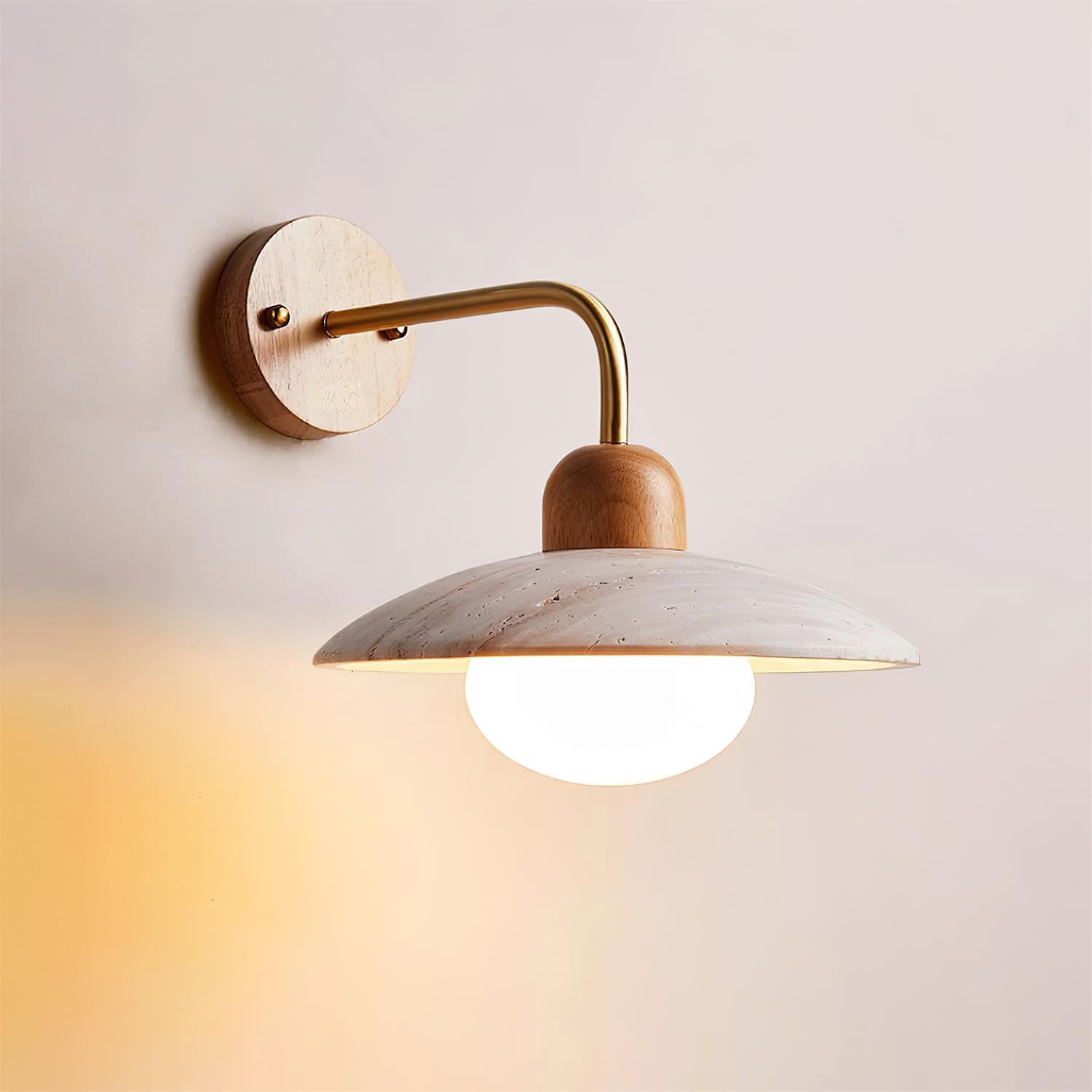 Winel Wall Lamp Vintage Travertine - Neutralighting
