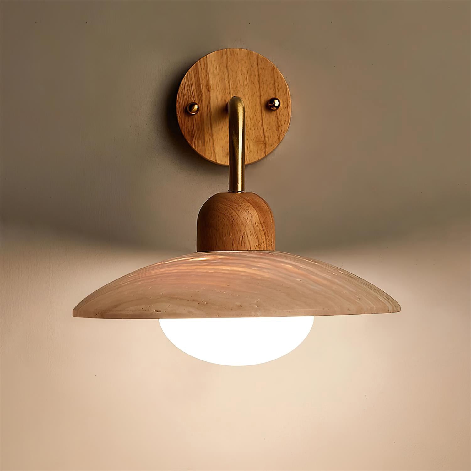 Winel Wall Lamp Vintage Travertine - Neutralighting