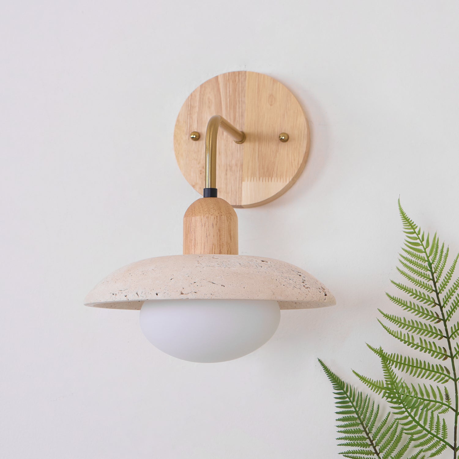 Winel Wall Lamp Vintage Travertine - Neutralighting