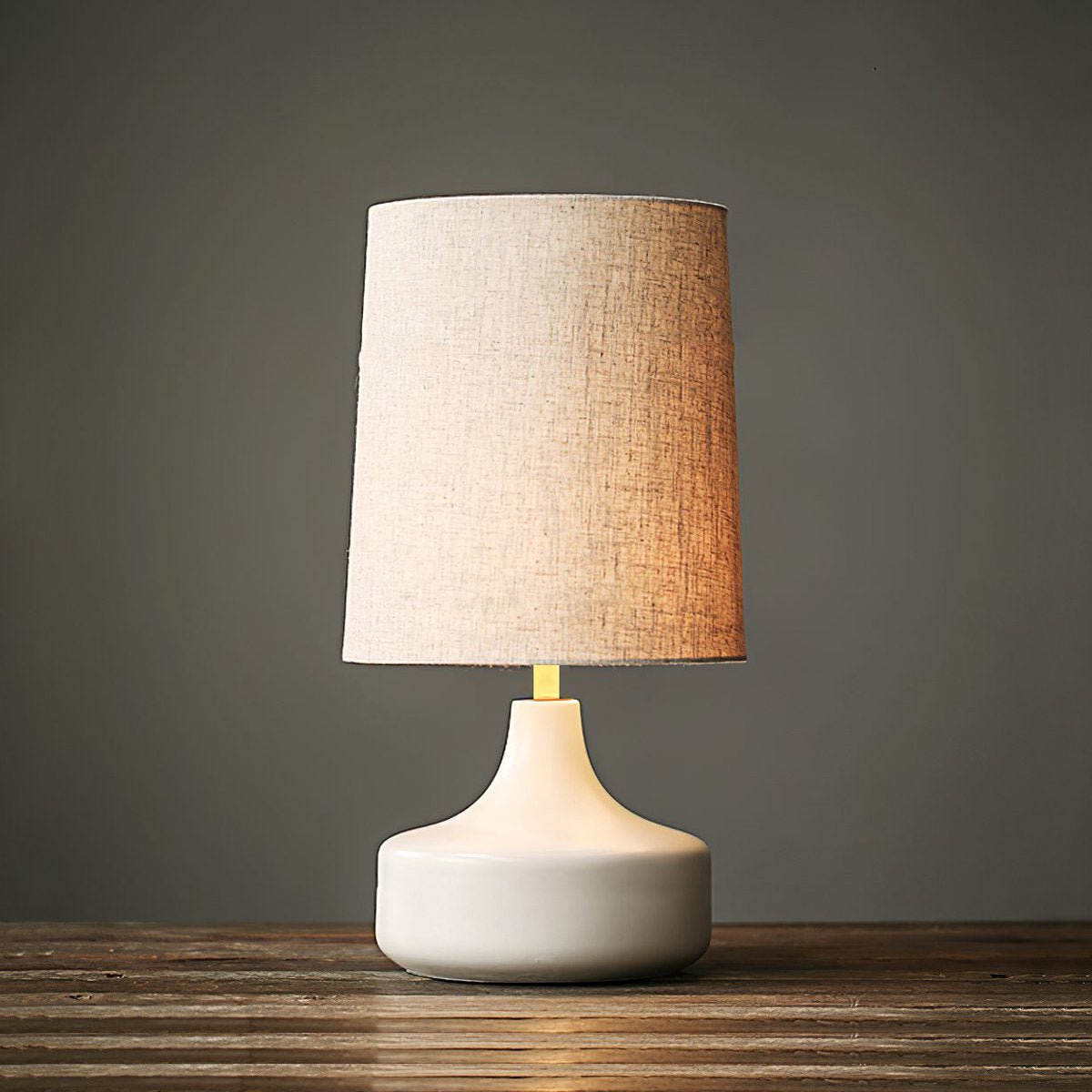 Caroline Ceramic Table Lamp-Neutral Decor