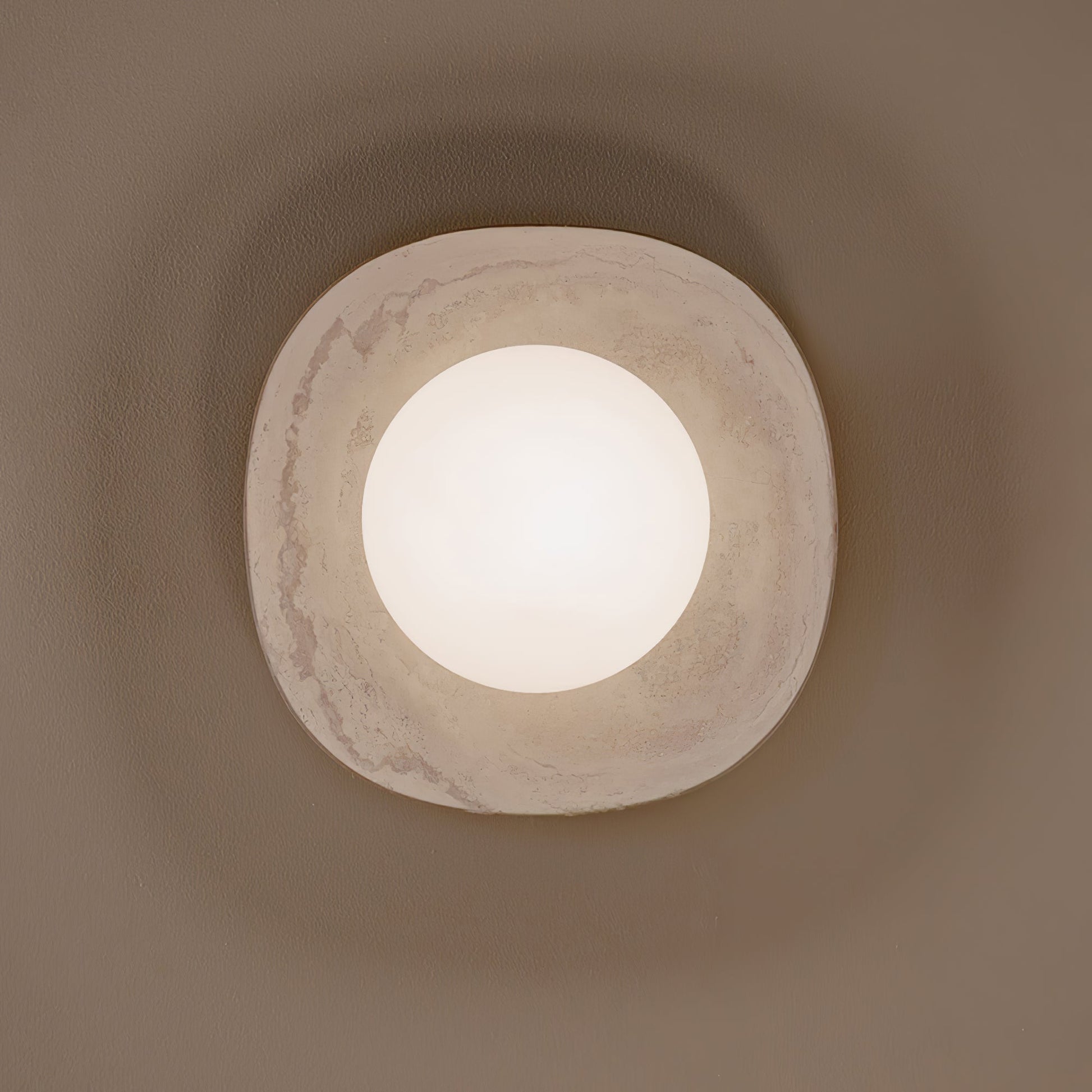 Carrara Cusp Sconce-Neutral Decor