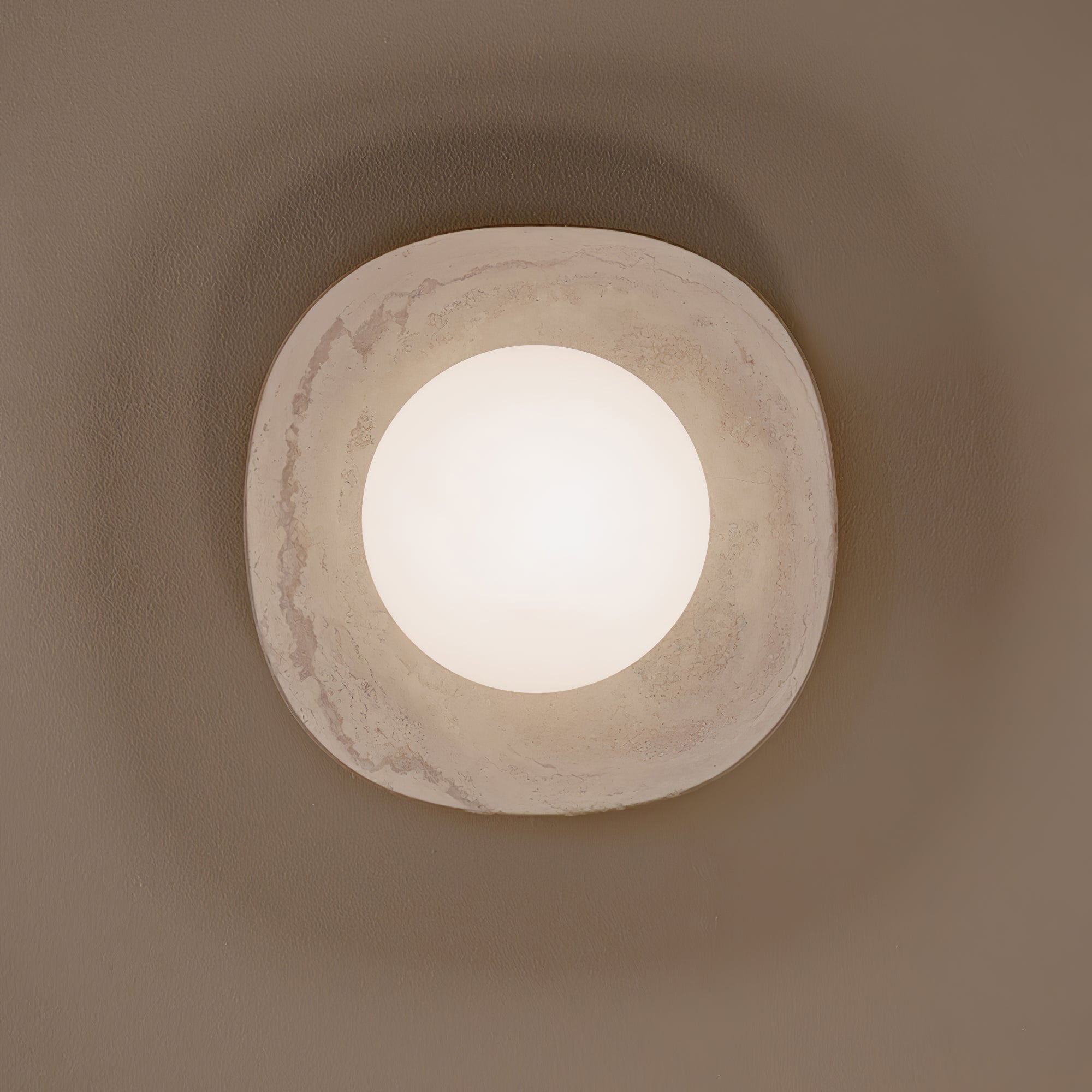 Carrara Cusp Sconce-Neutral Decor