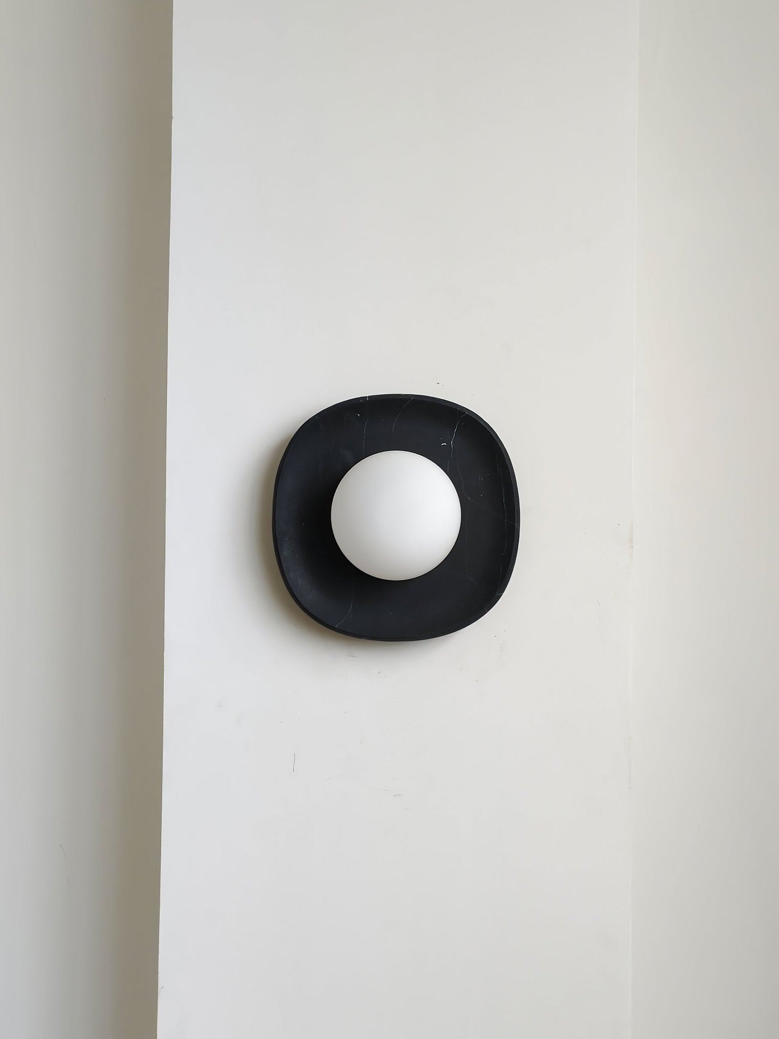Carrara Cusp Sconce-Neutral Decor