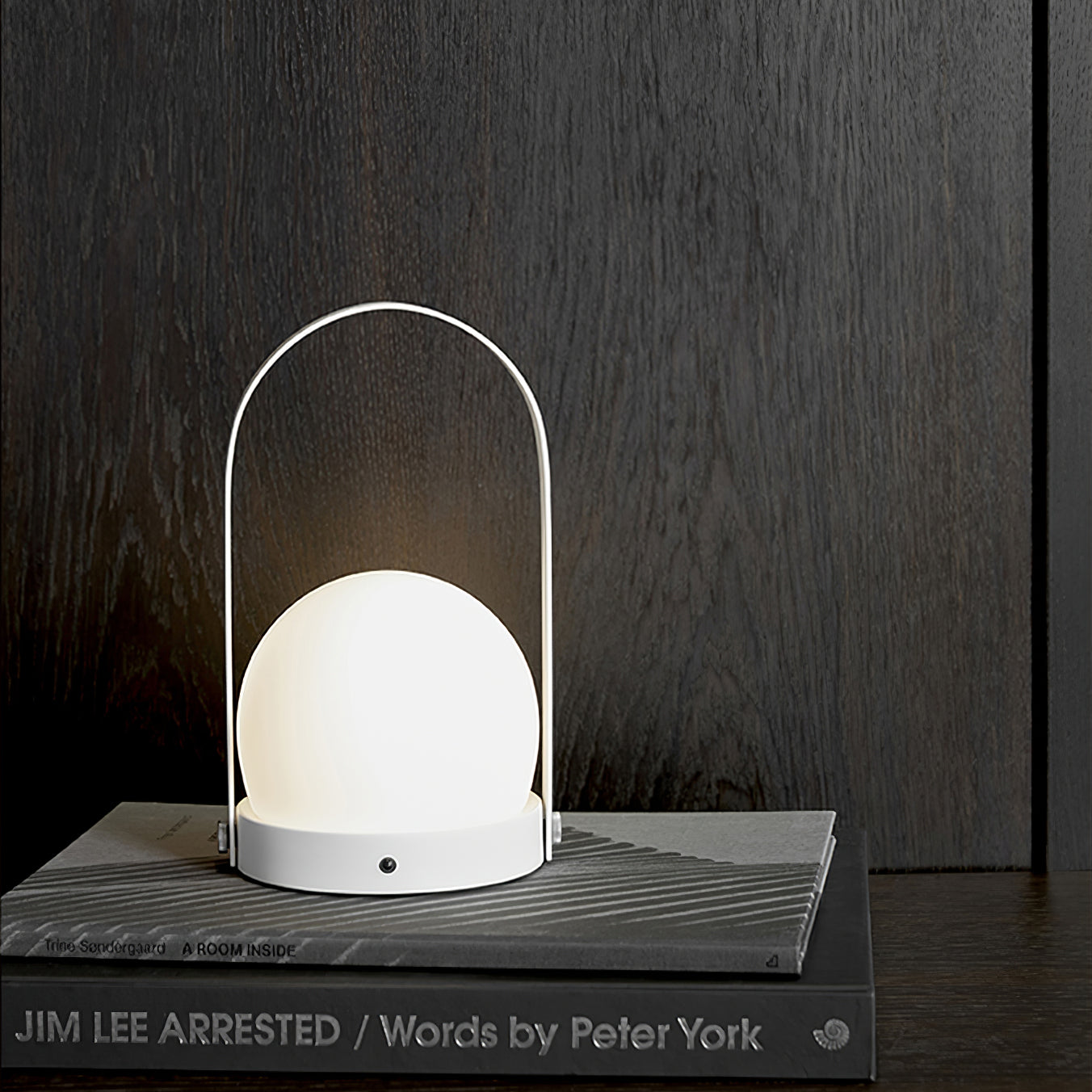 Zenon Glass Minimalist Table Lamp-Neutral Decor