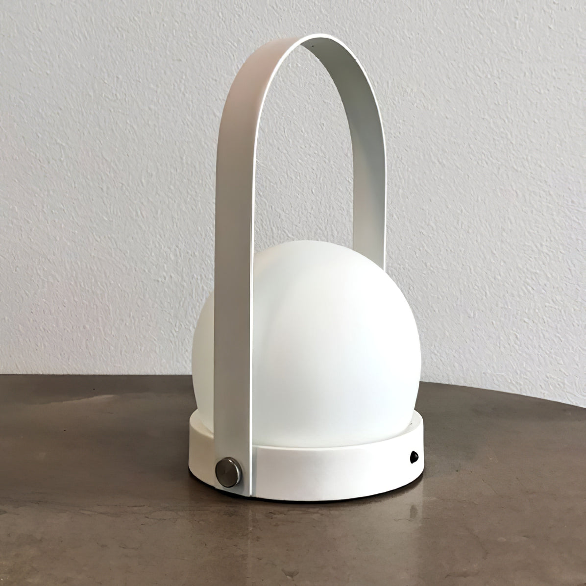 Zenon Glass Minimalist Table Lamp-Neutral Decor