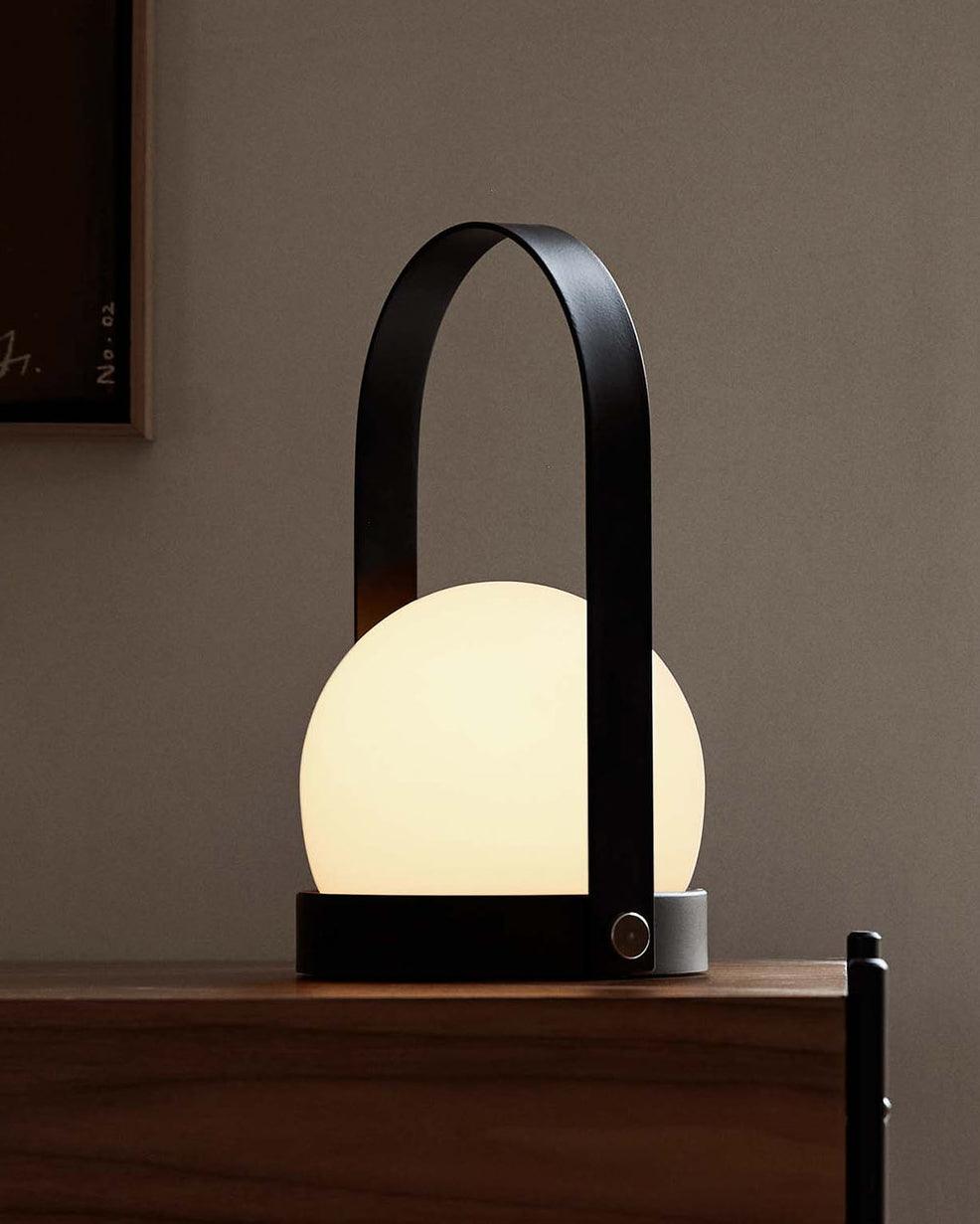 Zenon Glass Minimalist Table Lamp-Neutral Decor
