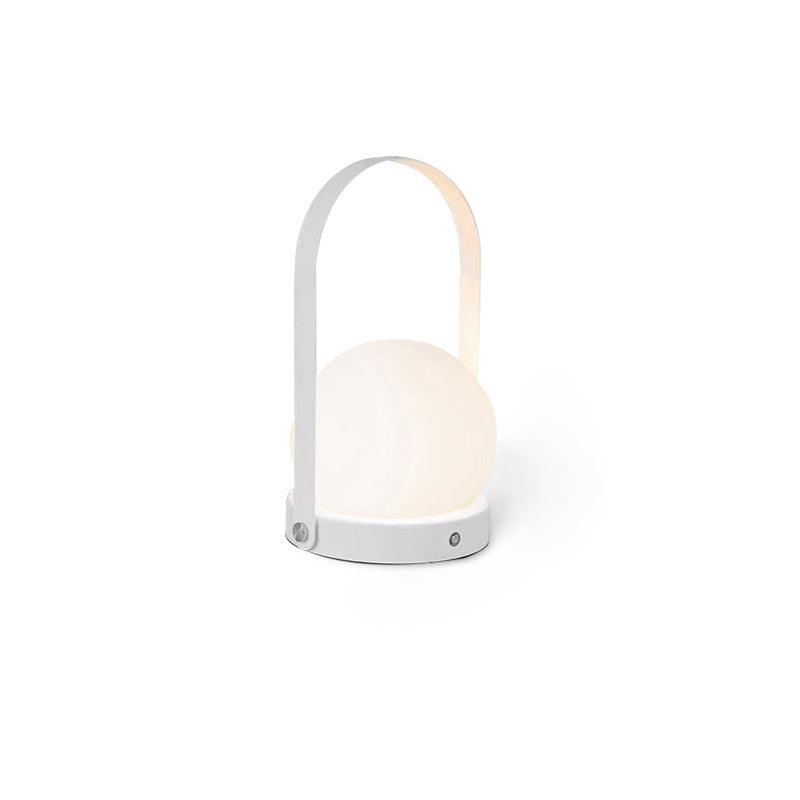 Zenon Glass Minimalist Table Lamp-Neutral Decor
