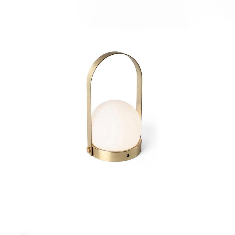 Zenon Glass Minimalist Table Lamp-Neutral Decor